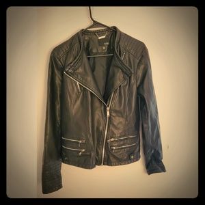 Black Leather Jackey